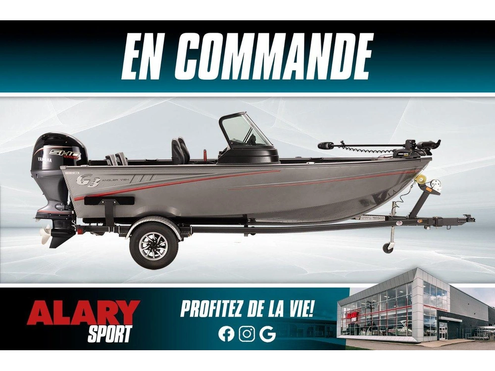 G3 Boats G3 Boats Av164f + Yamaha V-max 90 Hp & Remorque 2026 alt