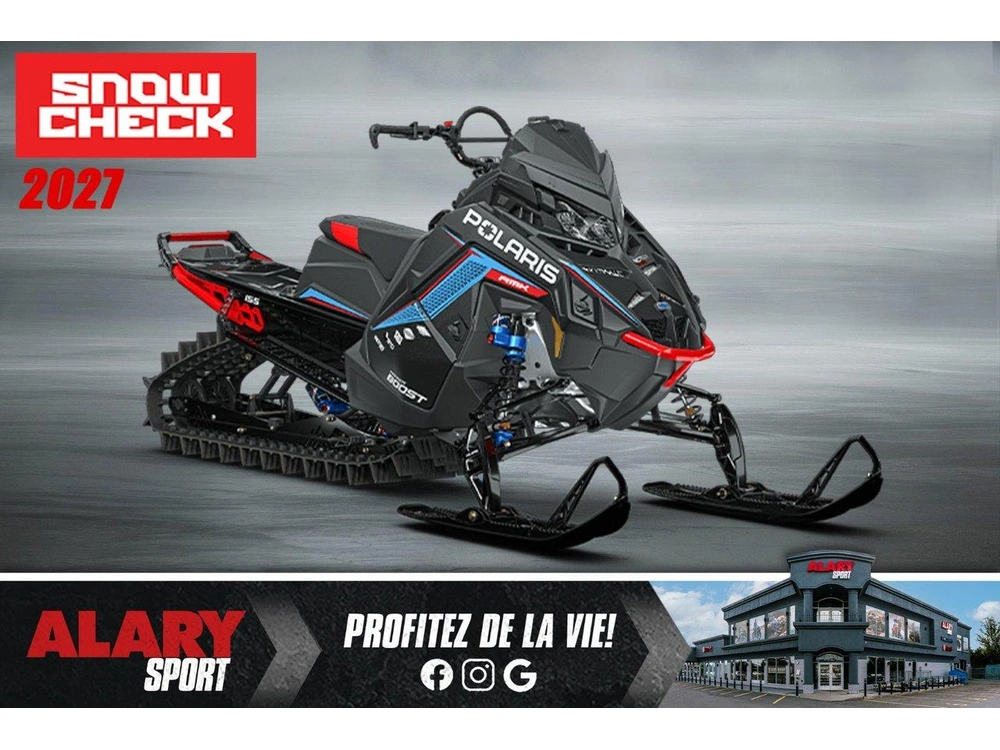 2027 Polaris Polaris Boost Rmk Fe 155 2.75 Snowcheck (exclusif) alt