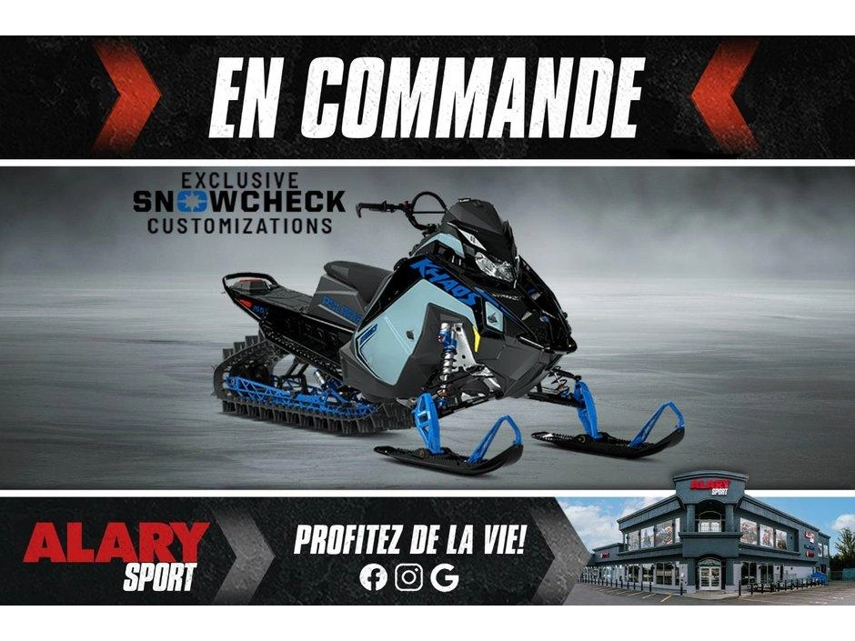2026 Polaris Polaris 850 Rmk Khaos 155 Snowcheck (exclusif) alt