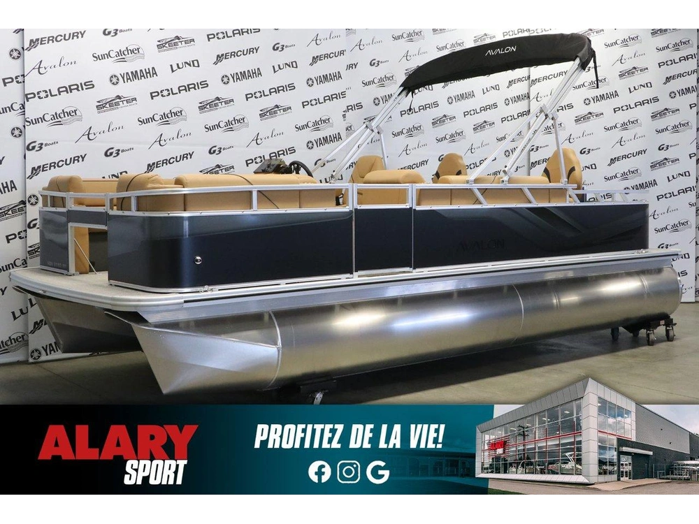 Avalon Venture 2180 Rear Fish + Mercury 60 Hp 2025 alt