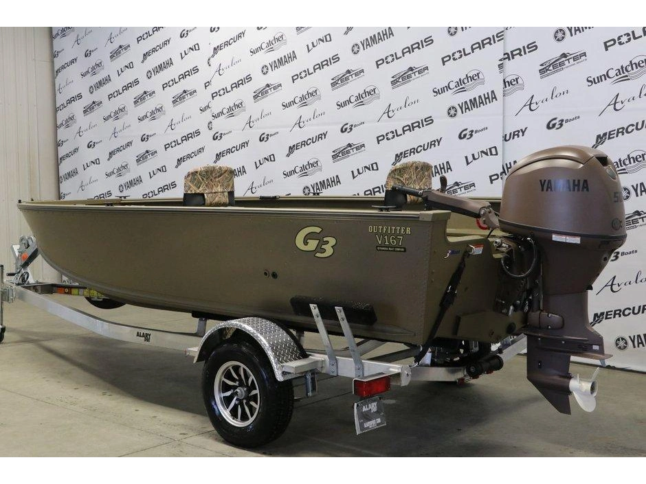 2026 G3 Boats G3 Boats V167tof Outfitter + Yamaha 50 Hp & Remorque alt