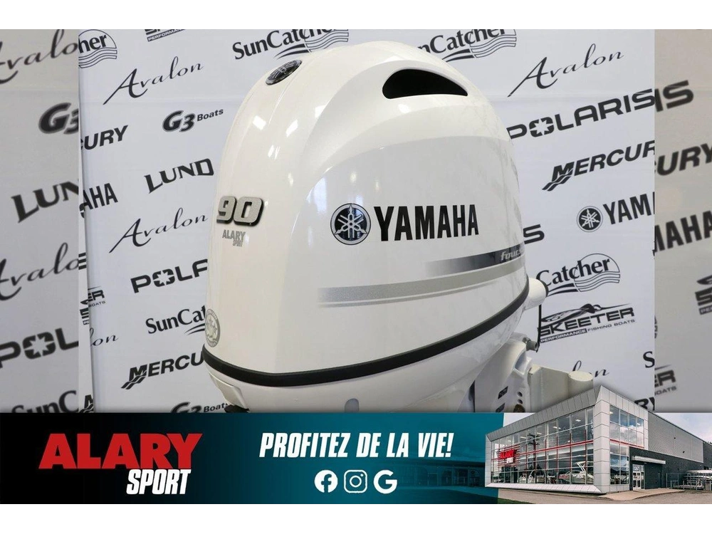 2027 Yamaha F90lb2 Pied Long (20 Pouces) alt
