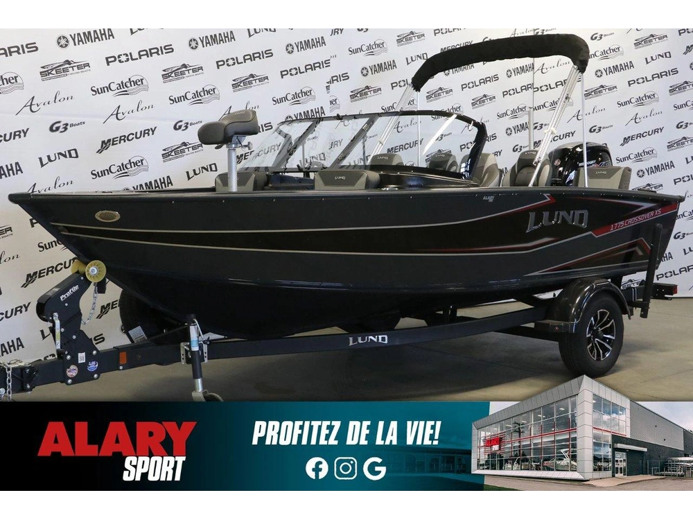 2026 Lund 1775 Crossover Xs + Mercury 115 Hp & Remorque alt