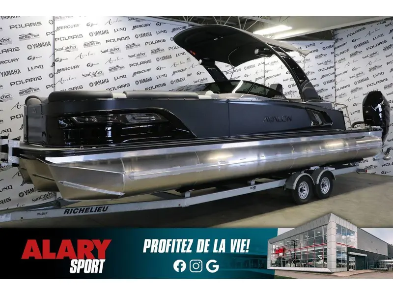 2026 Avalon EXCALIBUR LTD 2785 ELW TWIN + MERCURY 425 V10 X 2