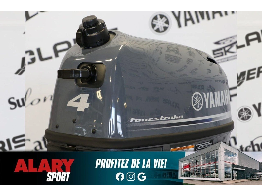 2026 Yamaha F4smha Pied Court (15 Pouces) alt