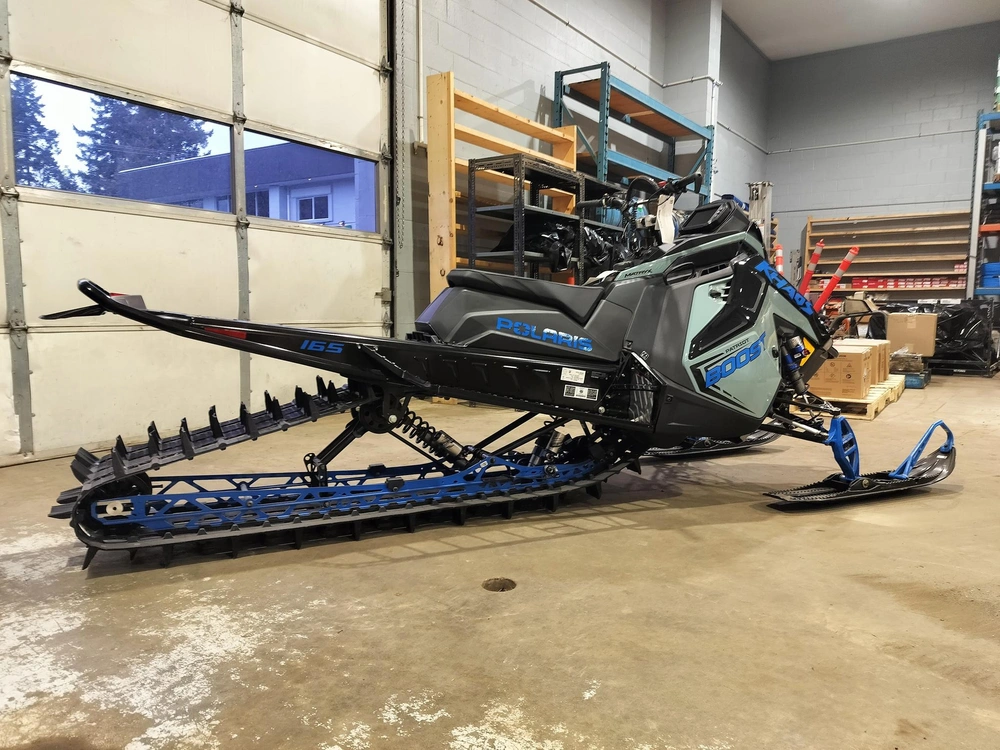 2026 Polaris Patriot Boost Rmk Khaos 165 Hemlock Blue / Black / Velocity Blue alt