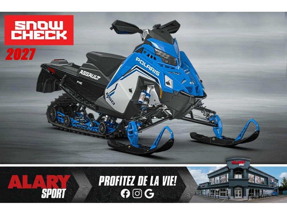 2027 Polaris 850 Switchback Assault 146 Race Ifs Snowcheck (exclusif)