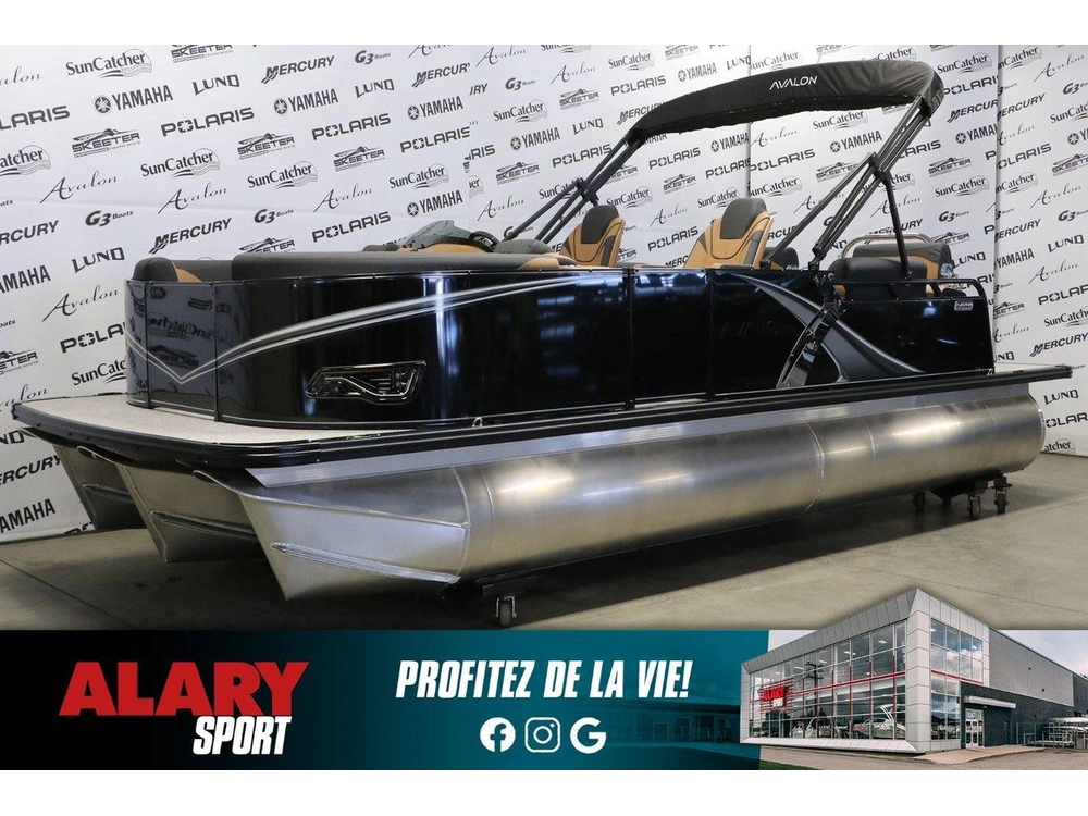 Avalon Avalon Lsz 2185 Ql Shift Platinum + Yamaha Vmax 115 Hp (3 Quilles) 2026 alt