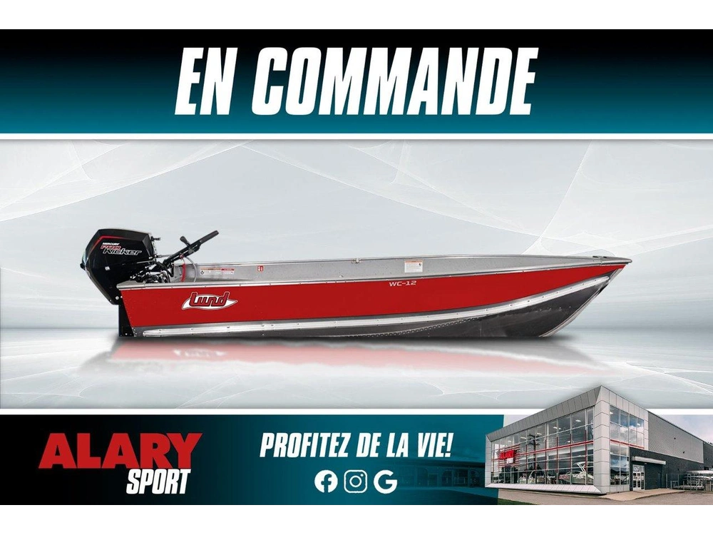 2026 Lund Boat Co Lund Chaloupe Wc-12 alt