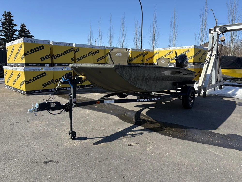 2026 Tracker 1650t Duckboat 40 Tiller 40rlhpt 4s Efi alt