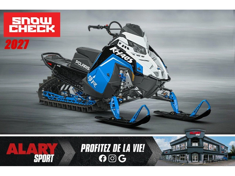 2027 Polaris Polaris 9r Rmk Khaos 146 Snowcheck (exclusif) alt