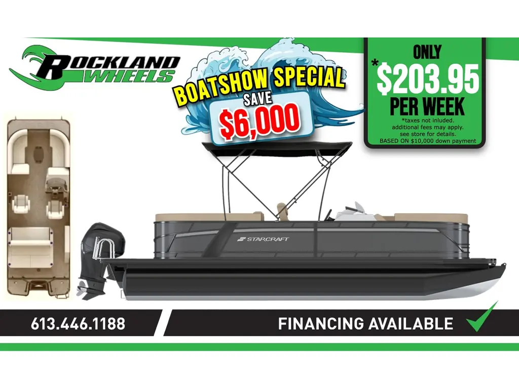 2026 Starcraft SLS-3 Q DH HMX with 150HP