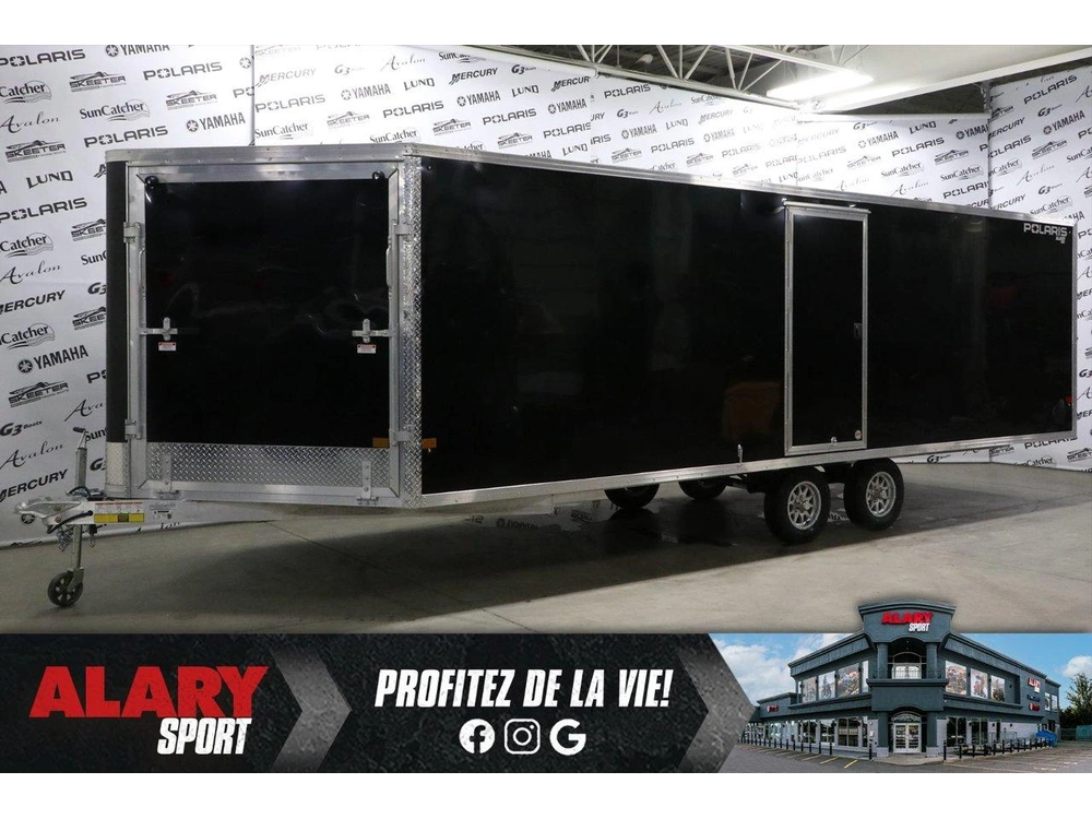 2025 Polaris Polaris Pes101x22-dl Remorque Fermer Tandem, 4 Places alt