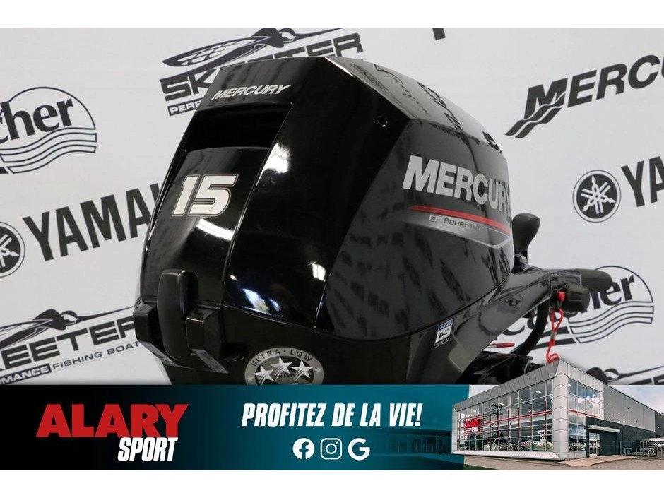 2022 Mercury Mercury 15elh À Démarreur Électrique, Long (20 Pouces) alt