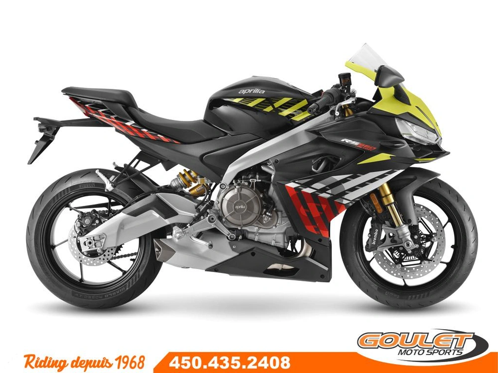 2027 Aprilia Rs 660 Factory Shakedown Yellow alt