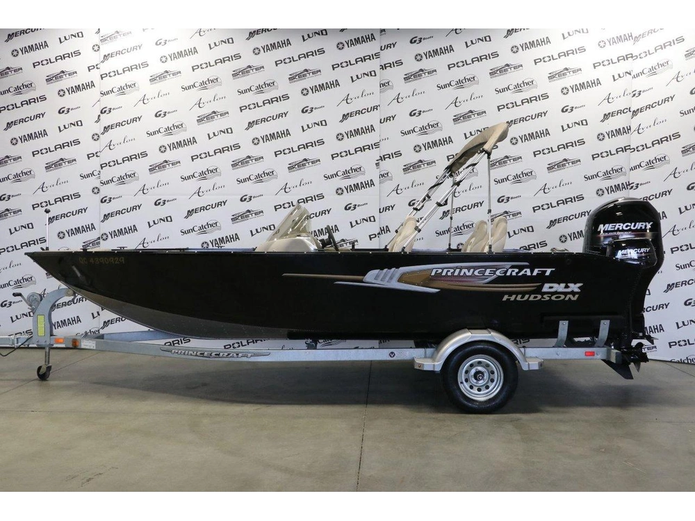 Princecraft Hudson Dlx + Mercury 115 Hp & Remorque 2013 alt