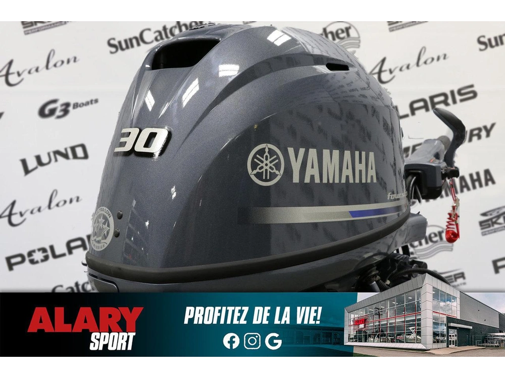 2027 Yamaha F30leha Tilt, Pied Long (20 Pouces alt