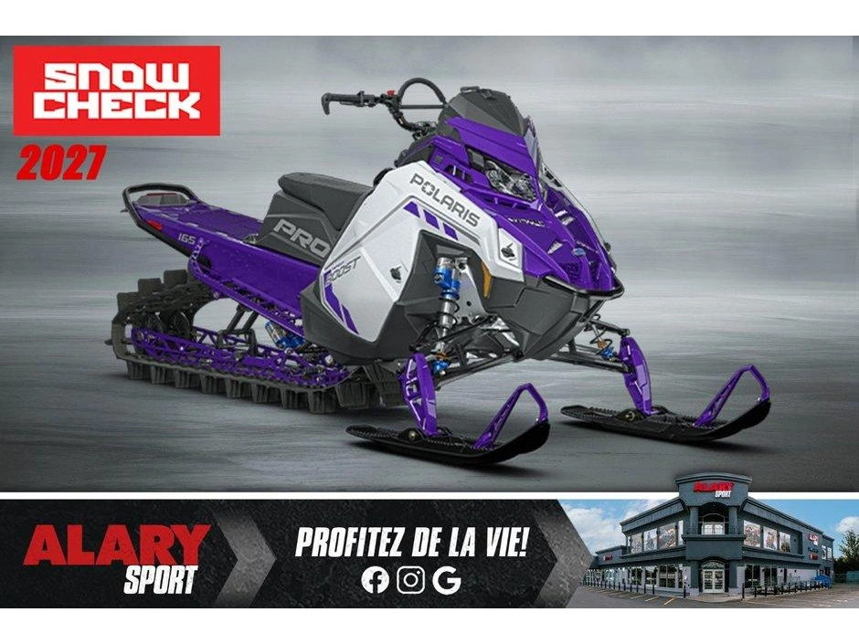 2027 Polaris Polaris Boost Rmk Pro 165 Snowcheck (exclusif) alt