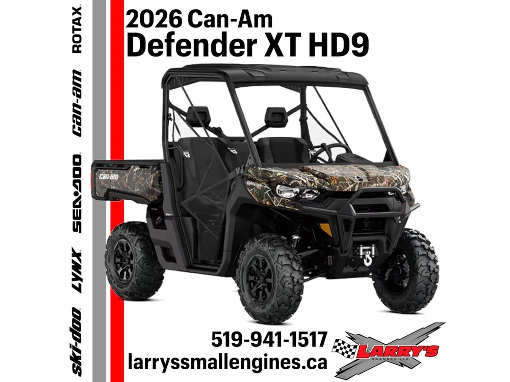 2026 Can-am Defender Xt Hd9 8fte alt