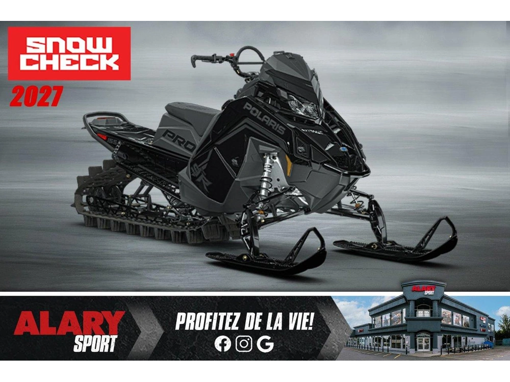 2027 Polaris Polaris 9r Rmk Pro 155 Snowcheck (exclusif) alt