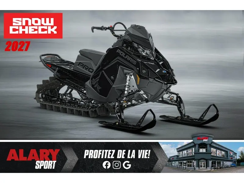 Polaris Polaris 9R RMK PRO 155 SNOWCHECK (EXCLUSIF) 2027