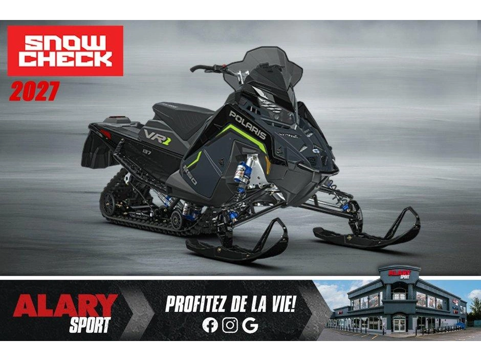 2027 Polaris Polaris 850 Indy Vr1 137 Snowcheck (exclusif) alt
