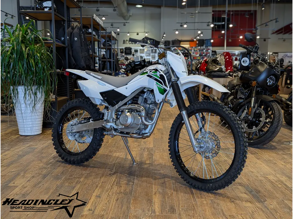 2026 Kawasaki KLX140R F // Bright White 