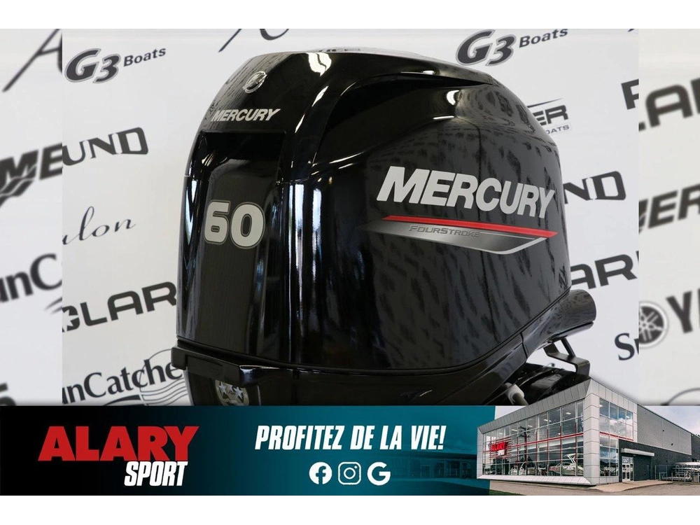 2026 Mercury Mercury 60elpt Démarreur Élèctrique, Long (20 Pouces) alt