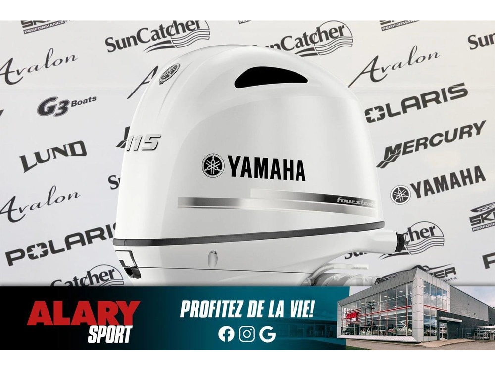 2026 Yamaha F115lb2 Pied Long (20 Pouces) alt