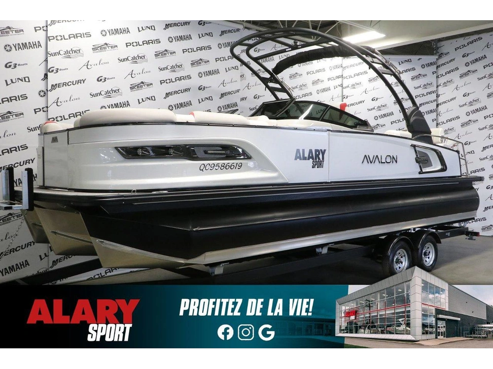 Avalon Avalon Excalibur Ltd 2585 Qlw 3 Quilles + Mercury Racing 300 Hp 2025 alt