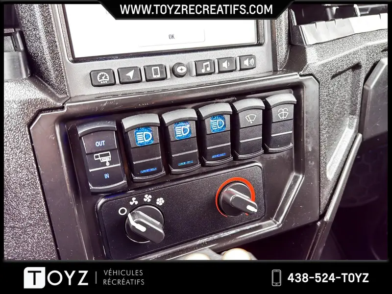 2020 Polaris GENERAL XP 4 1000 DELUXE RIDE COMMAND CABINE / CHAUFFAGE / PELLE HYDROLIQUE thumbnail 22