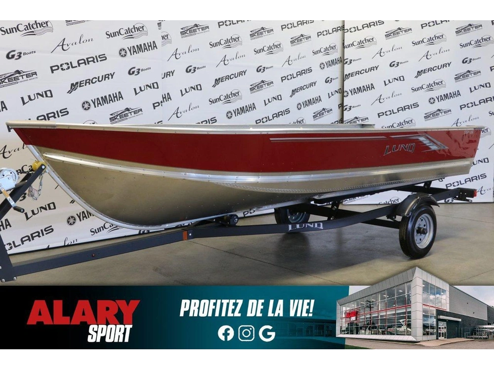 2024 Lund Ssv-16 + Mercury 30 Hp & Remorque alt