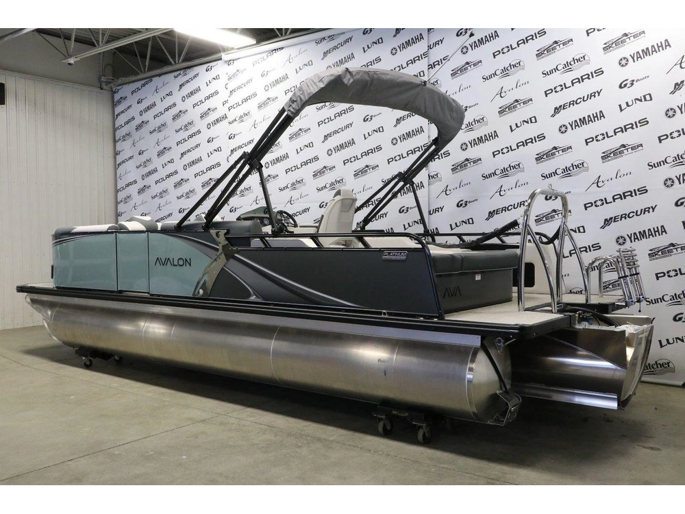 2026 Avalon Avalon Lsz 2385 Versatile Rear Bench Platinum + Yamaha Vmax 150 Hp alt