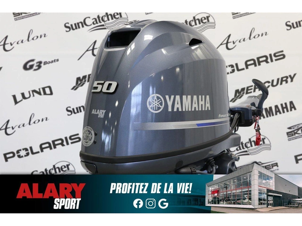 2025 Yamaha Yamaha F50lhb (tiller) Long (20 Pouces) alt