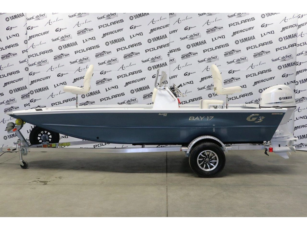 G3 Boats G3 Boats Bay 17 + Yamaha 70 Hp Blanc & Remorque 2024 alt