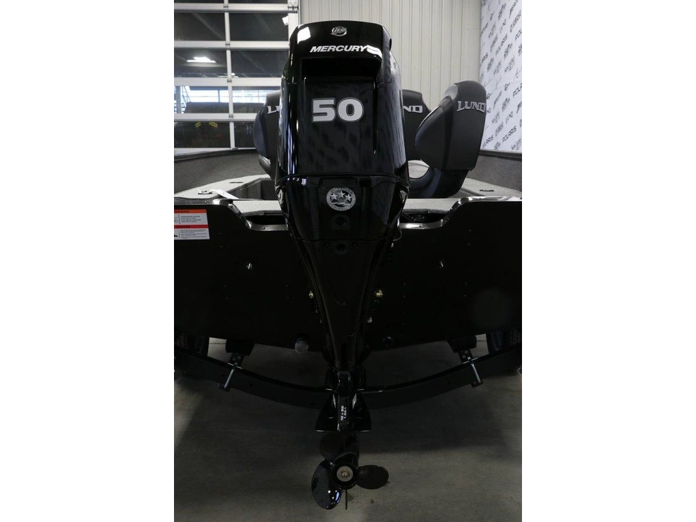 2024 Lund 1650 Angler Tiller + Mercury 50elhpt alt