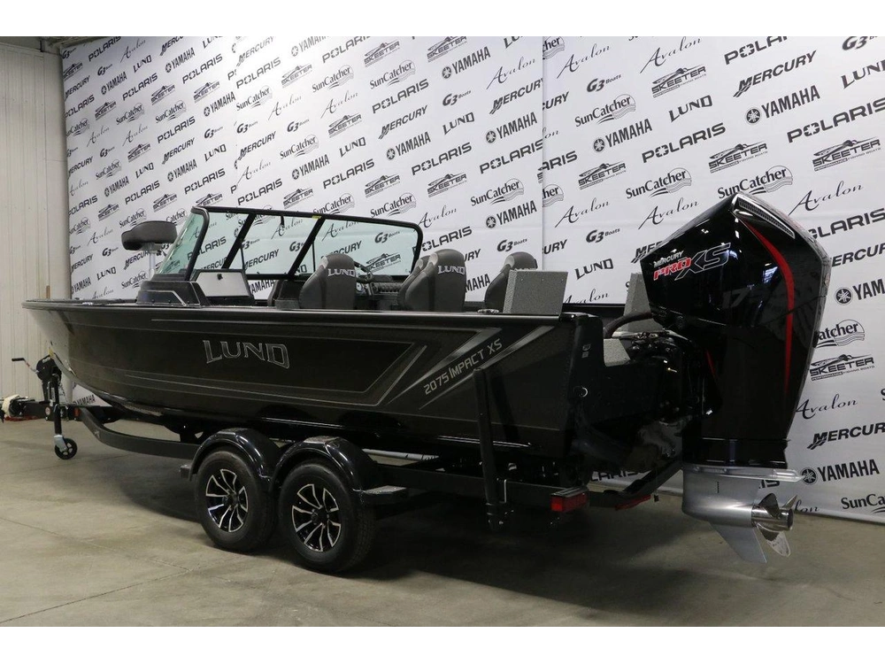 2025 Lund 2075 Impact Xs + Mercury 175 Hp & Remorque alt