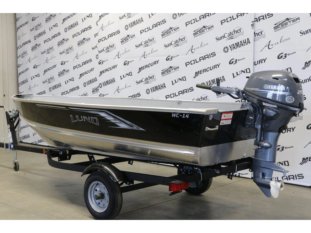 Lund Wc-14 + Yamaha 20 Hp & Remorque 2024 alt