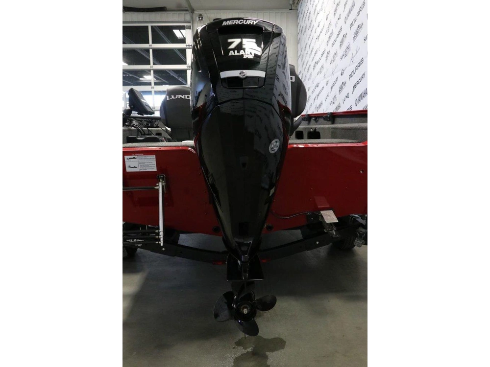 Lund 1775 Pro Guide + Mercury 75 Hp & Remorque 2024 alt