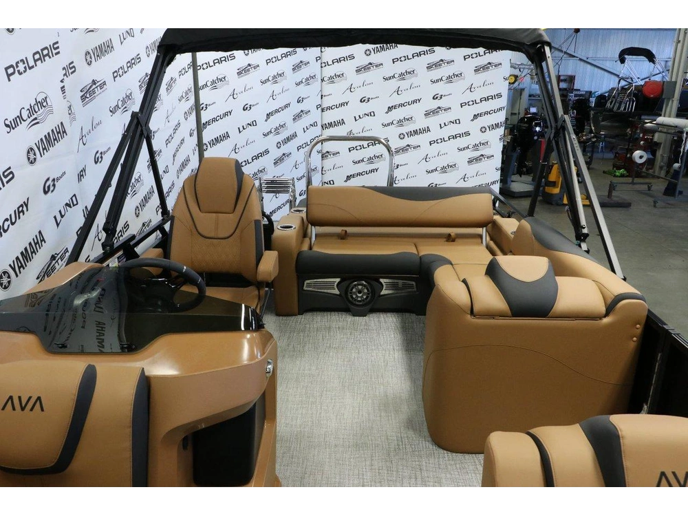 2026 Avalon Avalon Lsz 2385 Versatile Rear Bench Platinum + Yamaha Vmax 150 Hp alt