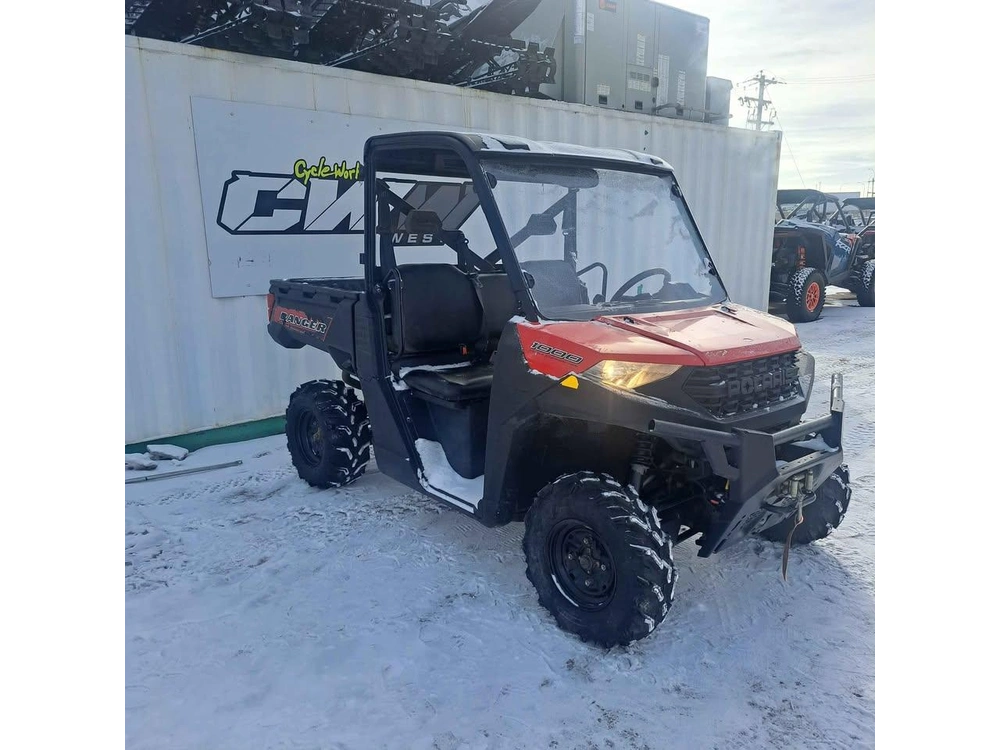 2021 Polaris Ranger 1000 Eps - Solar Red alt