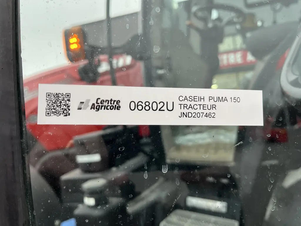 Case IH Puma 150 CVX 2022