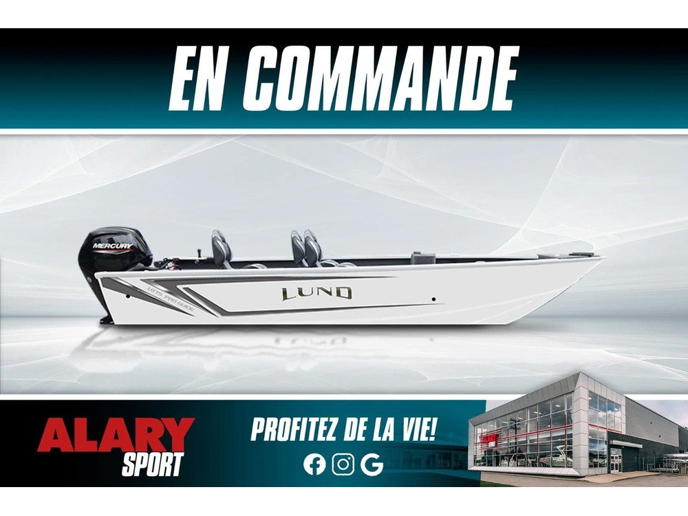 2026 Lund Boat Co Lund 1875 Pro Guide Tiller + Mercury 90 Hp & Remorque alt