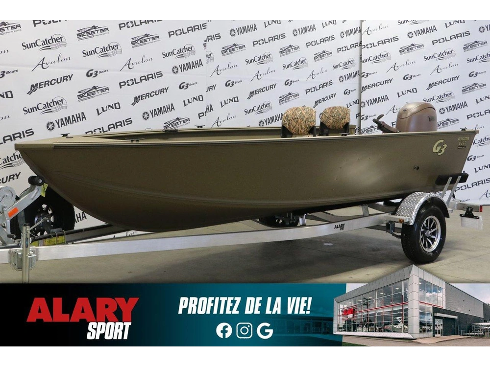 G3 Boats G3 Boats V167tof Outfitter + Yamaha 50 Hp & Remorque 2026 alt