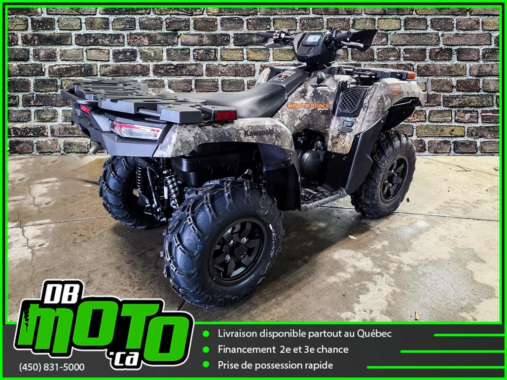 Kawasaki Brute Force 750 Se Camo ** 0% D'intérêt Disponible ** 2026 alt