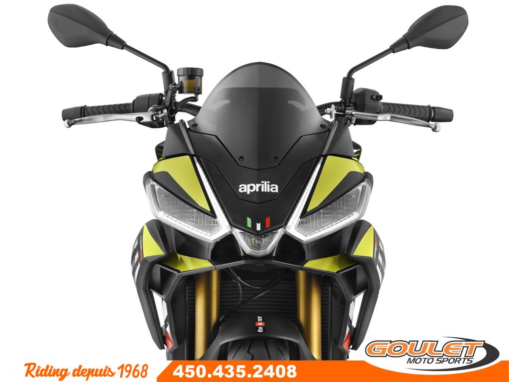 2027 Aprilia TUONO 660 FACTORY Shakedown Yellow