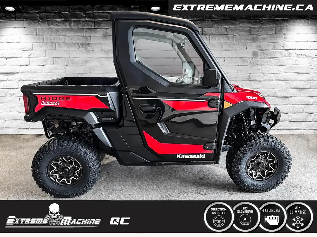 Kawasaki KAWASAKI RIDGE 1000 HVAC EPS 2024 - IMPECCABLE!!! PNEUS 30 POUCES!!