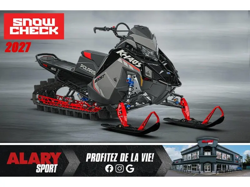 Polaris Polaris BOOST RMK KHAOS 165 SNOWCHECK (EXCLUSIF) 2027