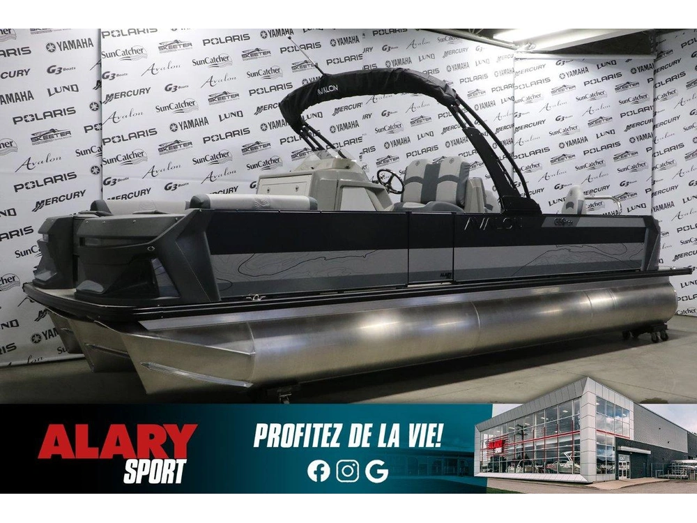 2026 Avalon Avalon Geofish 2585 Crf + Yamaha 200 Hp alt