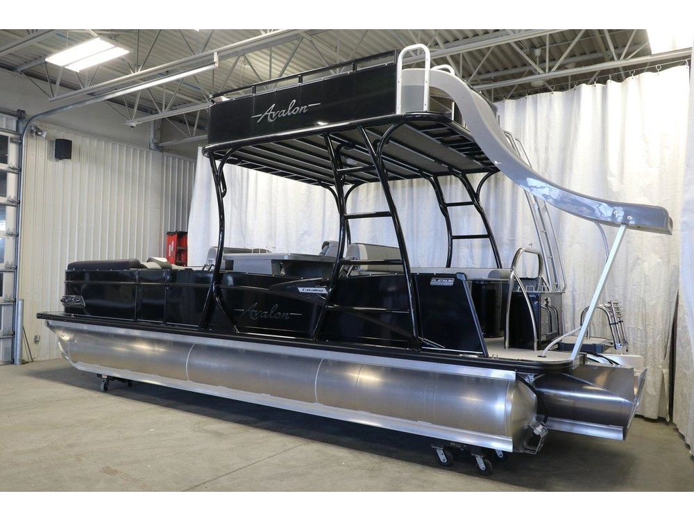 2023 Avalon Catalina Platinum 2585 Entertainer Funship + Mercury 200 Hp alt